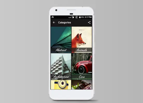 Walldroid Wallpapers android App screenshot 3